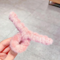 Plush Hair Clip for Women Girls | Korean Style Plush Hair Clips for Women Girls. 