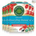 Traditional Medicinals Tea, Organic EveryDay Detox Schisandra Berry, Supports Healthy Liver Function, Detox 100 grams pouch. 