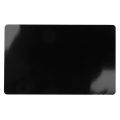 100PCS Black Aluminum Alloy Card Metal Business Card 0.2mm Thickness. 