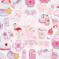 46pcs/pack Green Field Cute Animals Kawaii Paper Stickers Diary Diy Scrapbooking Label Sticker Stationery. 