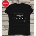 Music Printed Logo Tee For Men's & Womens. 