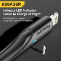 Essager 3 in 1 1.2m USB A to USB C Micro Lightning Charging and Data Cable For iPhone 14 13 12 X Pro Max Samsung Xiaomi Computer Laptopr Tablet Mobile phones. 