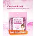 Bioaqua Compressed Facial Tablet Face Sheet Mask 5/15/25/50/100Pcs. 