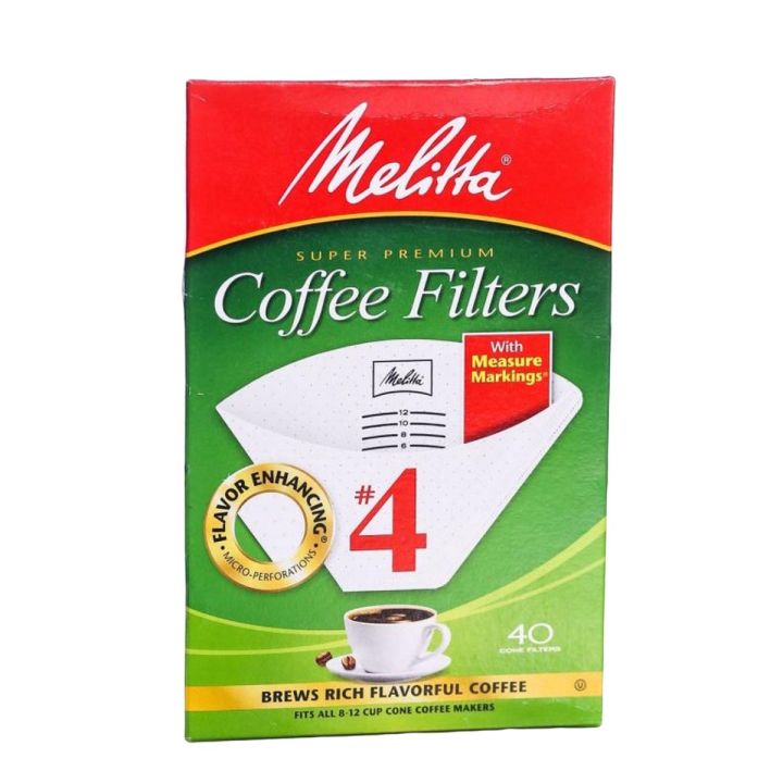 MELITTA COFFEE FILTERS #4 – 40PCS
