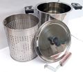 5 Liter 4 Set Deep Fryer Heavy Duty Stainless Steel Gas Fry Chips Steaks Zinger Fish French Fries Broast High Quality Built Save Electricity. 