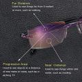 New Progressive And Anti-blue Eyewear Ultralight, Progressive Multifocus Reading Glasses Blue Light Blocking, Fashion Reading Glasses Hd Glass Lens. 