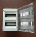 ELBi DB box with Cover for 16 MCB circuit breakers. Made in TURKEY. Best for general use & Solar system. Electric Distribution box.. 