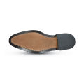 RECCO Genuine Leather Handcrafted Be speckled Leather Brogue Shoe REC311 Color Black / Dual Shaded Brown Size 39 - 44 For Men's. 