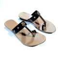 Aneesa Collections Womens Flat Sandals Comfortable Casual Cotton Sole Footwear. 