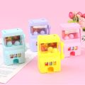 Random Color Kids Mini Doll Claw Machine Ball Catcher Game Candy Machine Manual Baby Toys. 