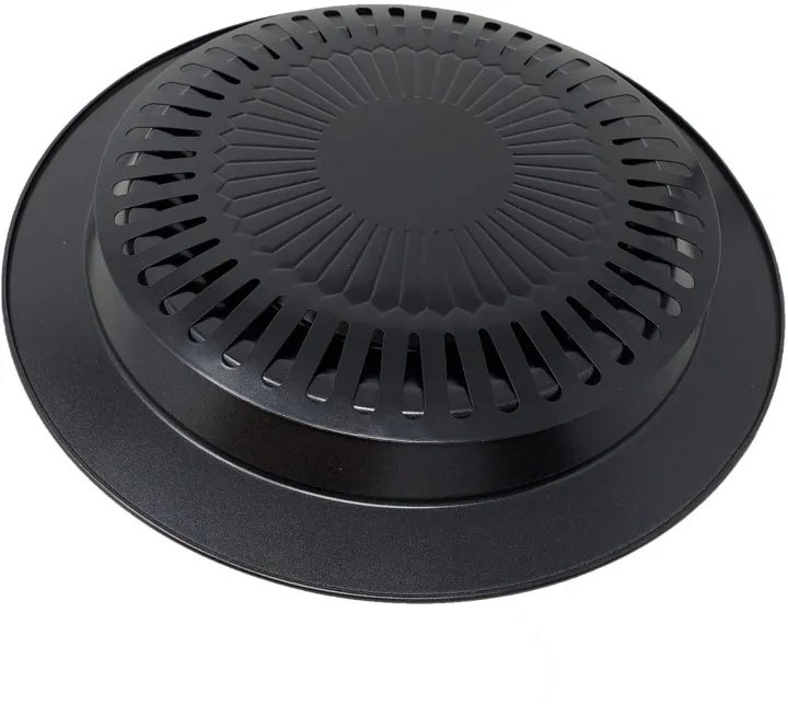 Non-stick%20Smokeless%20Grill%20Indoor,%20Roasting%20Grill%20Pan%20for%20Stove%20Tops%20for%20Kitchen%20BBQ%20Grill,%2012.4"in%20-%20Image%203