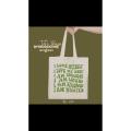 Canvas Tote bags. 