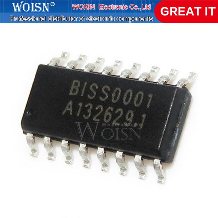 10pcs BISS0001 0001 SOP-16 Human Infrared Alarm Chip