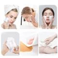 Approx 50pcs/bag Disposable Face Towel Cotton Soft Makeup Remover Cotton Roll Dry and Wet Facial Cleansing Face Towel 20x20cm. 