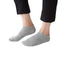 5 Pairs Non Slip Socks Men Summer Man Ankle Socks Cotton  Business ankle Socks Classic Black White. 