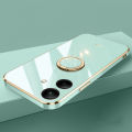 New Phone Case For Samsung Galaxy A05 Cover Soft Plating Antioxidant Clear Ring holder stand For Galaxy A05 Case. 