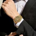 ONOLA brand fashionable business retro luxury, waterproof, quartz men's watch. 