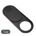 !ACCEZZ Upgrade WebCam Cover Shutter Slider Plastic Lens on the Phone Cover Mobile Phone Privacy Sticker For Laptops iPad Tablet-1PC Black. 