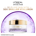 L'Oréal Paris Hyaluron Expert Replumping Moisturizing Care Night Cream Mask With Hyaluronic Acid, 50ML - Hydrating, Glass Skin. 