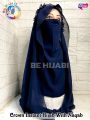 Cð—¿ð—¼ð˜„ð—» Butterfly ð—»ð—¶ð—¾ð—®ð—¯ Hijab Maroon Be Hijabi. 
