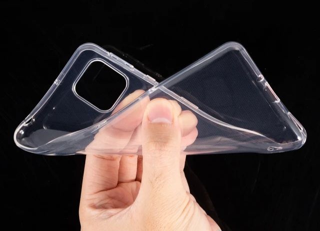 Sharp%20Aquos%20Sense%205G%20Case,%20Scratch%20Resistant%20Soft%20TPU%20Back%20Cover%20Shockproof%20Silicone%20Gel%20Rubber%20Bumper%20Anti-Fingerprints%20Full-Body%20Protective%20Case%20Cover%20for%20Sharp%20Aquos%20Sense%204%20(Transparent)%20-%20Image%205