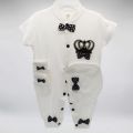 New Turkish Romper For Baby Boy/Girl In Crown Design - 0 to 6 Month. 