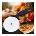 Pizza Cutter Stainless Steel Blade Rubber Handle Big Blade Household Kitchen Accessories Pizza Cutter Wheels-Basic Kitchen Accessories. 