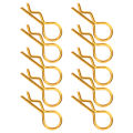 10Pcs RC Car Shell Clip R‑Shape Body Clips Pin For 1/5 1/6 1/8 1/10 Part. 