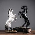 Modern Horse Statue Animal Sculpture Home Office Ornaments Figure Collection. 