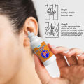 Sumifun Ear Cleaning Pain Relief Drops Remove Earwax Antibacterial Liquid Treat Tinnitus Deafness Earache Itching Ear Care. 