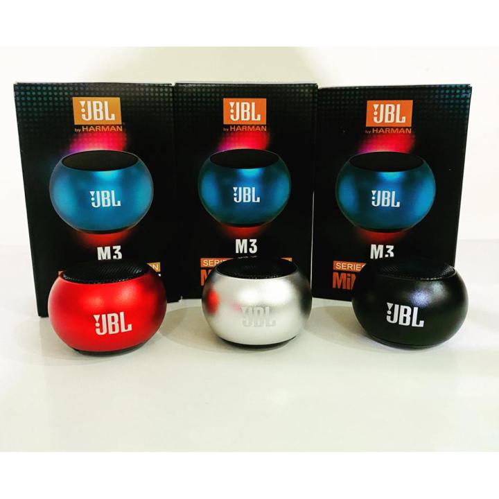 JBL Mini M3 Wireless speaker with super quality loud sound small in size bigger loud in sound 3 to 5 hrs battery backup