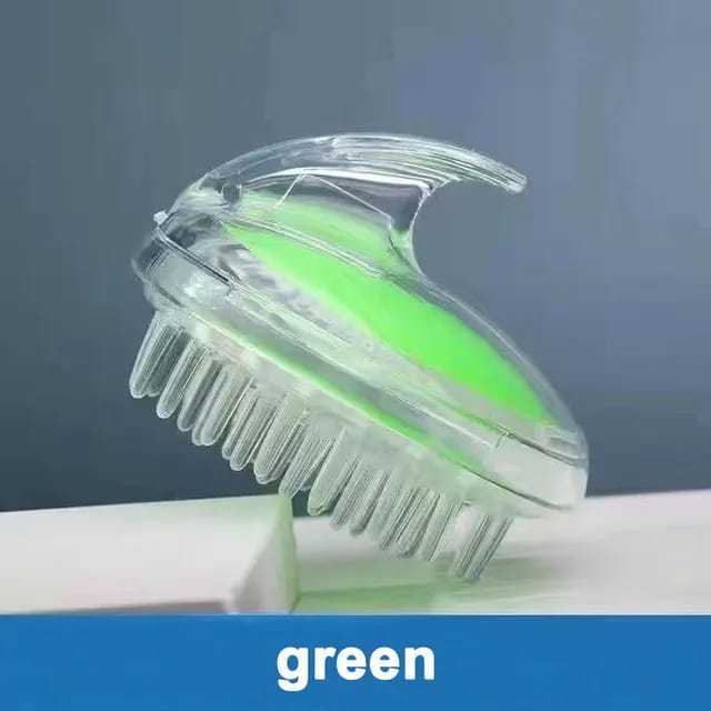 Hair Wash Brush Hair scalp Massage Brush Silicone Head Anti Dandruff Shampoo Haircare Massager Comb Someday Silicone Comb Brush scalp Massager Bath and Shampoo Hair