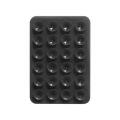 iPhone Silicone Suction Phone Holder- 24 cup mobile holder-iPhone Multifunctional Suction Cup Wall Stand Square Anti Slip Single-Sided Case Mount Back-mobile sticker-mobile fixture silicone -silicone suction pad for android mobile-pack of 1 top quality. 