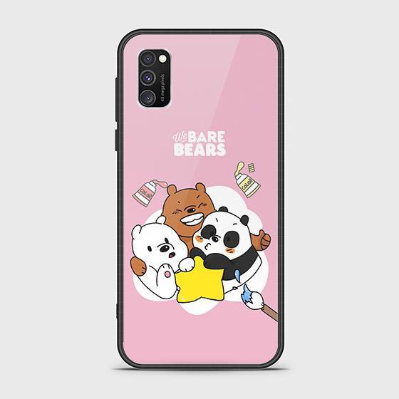 Samsung Galaxy A11 Cover - New Trendy Cartoon Series - HQ Ultra Shine Premium Infinity Glass Soft Silicon Borders Case
