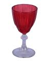 440113 - Diamond Stemware Wine Glasses - 6 Pcs - Red. 