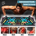 Pushup board 9 in 1 Multi purpose Home exercise bar. 