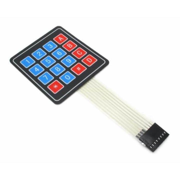 4x4 Arduino Keypad matrix