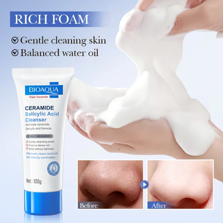 BIOAQUA%20Ceramide%20Salicylic%20Acid%20Facial%20Cleanser%20Deep%20Cleansing%20Oil%20Control%20Whitening%20Brightening%20&%20Moistening%20Face%20Wash%20Facial%20Wash%20Cleanser%20BQY34908%20-%20Image%203