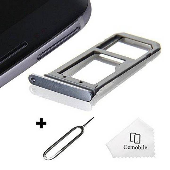 Samsung S7 Edge Dual Sim Card Tray & Micro Sd Card Slot Holder