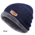 New Double Layer Ski Cap for Unisex Warm Winter Hats for Men Knitted Cap winter Warm Caps for Men Skullies Beanies Caps for Bike and Outdoor Use in Black Blue and Brown Color. 