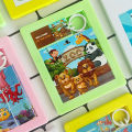 3Pcs Slide Pattern Puzzle Hand-eye Coordination Burrs-free Accessory Brain Teaser Slide Puzzle for Children. 