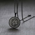 Seven Archangels Seal Angel Jewelry Magic Pendant Occult Necklace Gabriel Zadkiel Samael Raphael Stainless Steel. 