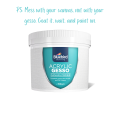 ELZORA 🎨 Acrylic Gesso Paint Primer – White & Black – 100g / 150g | Smooth Base for Canvas, Craft, Art, and DIY Projects | Ideal for Artists & Small Business Creators | GESSO AND VARNISH | GESSO PRIMER FOR CANVAS. 