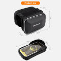 MeterMall Bicycle Frame Bag Carbon Pattern Waterproof Scratch-resistant Reflective Touch Screen Mountain Bike Mobile Phone Bag. 