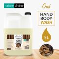 5 Litre Nature Divine Antibacterial Arabic Oud Hand Wash, Hand Soap, Body Wash Liquid. 