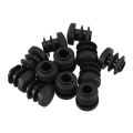 Silla Patas 14mm Dia Tapa De Plastico Redondo Tubo Insercion 36 Pc. 