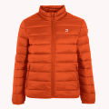 Orange Colour Puffer Down Jacket Warm For Men. 