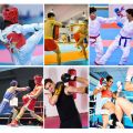 ARELENE Mens Groin Guard, Men Boxing Groin Guard Shock-Absorbing Taekwondo Karate Jockstrap Crotch Protector. 