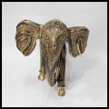 Pakistani Handmade and Hand Crafted Brass Elephant 20 Inch. 