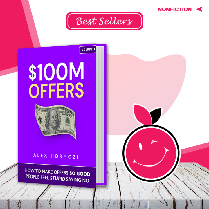 $100M Offers By Alex Hormozi | Buy Books Online Bookberry | Amazon Bestseller
